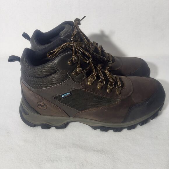 Timberland Pro Rebotl Brown Leather Alloy Toe Waterproof Boots Men's 14M A29AA